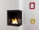 Встроенный биокамин Lux Fire Угловой 690 S (правый угол)