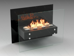 Напольный биокамин Lux Fire &amp;quot;Сенатор&amp;quot; 800