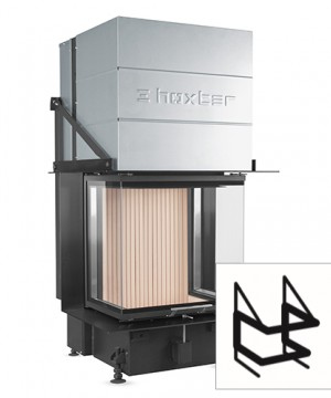 Каминная топка Hoxter UKA 35/60/35/50Sh Монтажная конструкция с рамкой 8-и сторонней