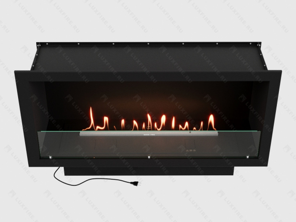 Встроенный автоматический биокамин Lux Fire Кабинет 1270 А
