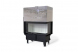 Топка DEFRO HOME RIVA ME BP G SHORT, 19 кВт, 923/478/500мм, угловое стекло слева, с водяным контуром, гильотина