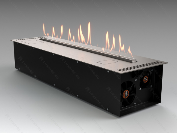 Автоматический биокамин Lux Fire Smart Flame 1000 RC INOX