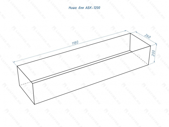 Автоматический биокамин Lux Fire Smart Flame 1200 RC INOX