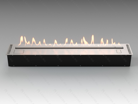 Автоматический биокамин Lux Fire Smart Flame 1600 RC INOX