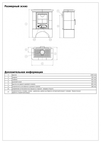 Изразцовая печь ABX BAVARIA K